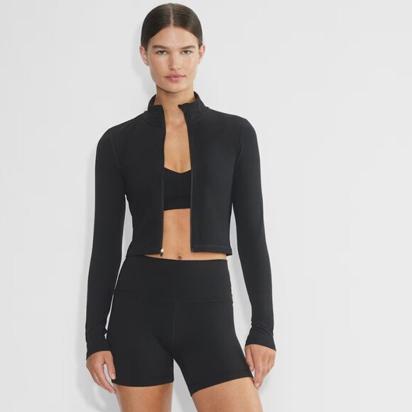 Aritzia Tops - Aritzia BUTTER Limit Zip Longsleeve 2XL